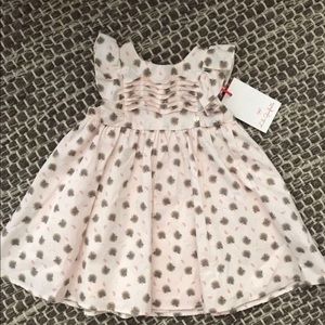 6-9 Months  Lili Gaufrette never worn dress.